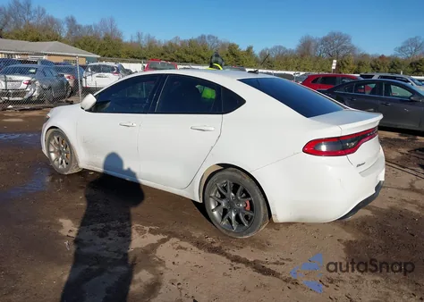 2014 Dodge Dart Sxt z USA, uszkodzony, nr VIN 1C3CDFBB6ED790931